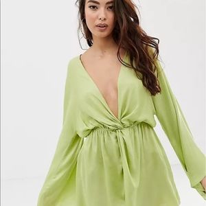 Satin Twist Cover Up